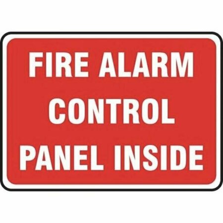 ACCUFORM SAFETY SIGN FIRE ALARM PANEL INSIDE MEXG516XT MEXG516XT